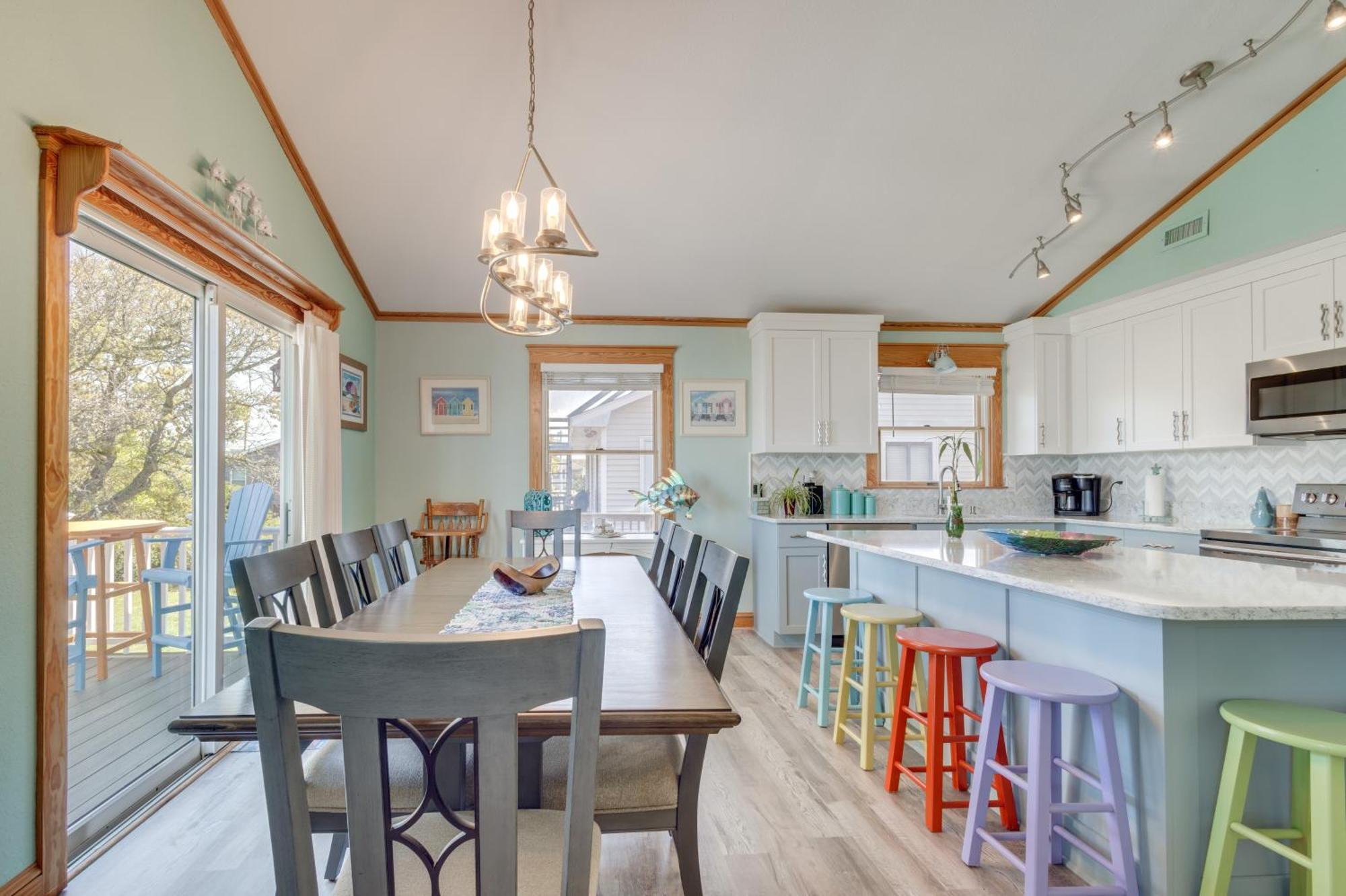 Coastal Home With Deck And Outdoor Shower Kill Devil Hills Exterior foto